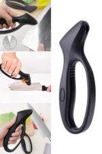 BUFFER® Kolay Tutuş Saplı Paslanmaz Çelik Manuel Bıçak Bileme Aleti - Görsel 6