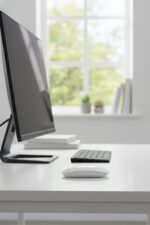 BUFFER® Beyaz Renkli Ergonomik Sessiz Kablosuz Mouse – USB Alıcılı, Ofis ve Oyun İçin Konforlu Bilgisayar Faresi MS6310 - Görsel 7