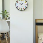 36 Cm Krem Çocuk Odası Duvar Saati