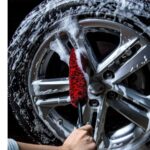 BUFFER® 3lü Bükülebilen Peluş Detaylı Temizlik İçin Oto Jant, Egzos Temizleme Fırçası - Görsel 3