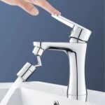 BUFFER®  720 Derece Dönebilen 4 Filtreli Tüm Musluk Tipleri İle Uyumlu Montaj Aparatlı Musluk Başlık - Görsel 2