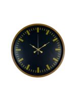 36 Cm Kahverengi Modern Duvar Saati - Görsel 4