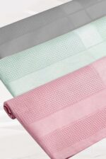 BUFFER® İz Bırakmayan Mikrofiber Temizlik Bezi 3'lü Set Cam ve Ayna Silme Toz Alma Temizlik Bezi - Görsel 8