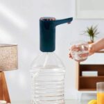 BUFFER® Retro Model Otomatik Damacana Pompası Aparatı Yeşil Renk Bakır Detaylı - Görsel 3