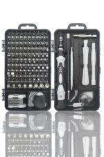 BUFFER® Hassas Tornavida Seti Bilgisayar Pc Telefon Onarım Aracı Seti Manyetik 115 in 1 Tornavida Seti - Görsel 7