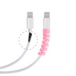 BUFFER® 4lü Apple, Android Şaj Kablosu Koruyucu Silikon Spiral Yay Aparat - Görsel 8