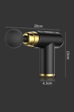 BUFFER® 4 Başlıklı USB Şarj Olabilen Masaj Tabancası - Görsel 7