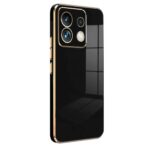 Mey İthalat®   Poco M6 Pro 4G Kılıf Volet Silikon - Siyah - Görsel 3
