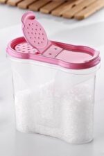 BUFFER® Plastik Kapaklı Majör Baharatlık Baharat Saklama Kutusu Kabı - Görsel 7