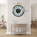 Gold Standart 60 Cm Çarklı Duvar Saati - Görsel 4