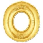 Mey İthalat® O Harf Folyo Balon Altın Renk  40 inç