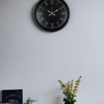 36 Cm Siyah Dekoratif Duvar Saati