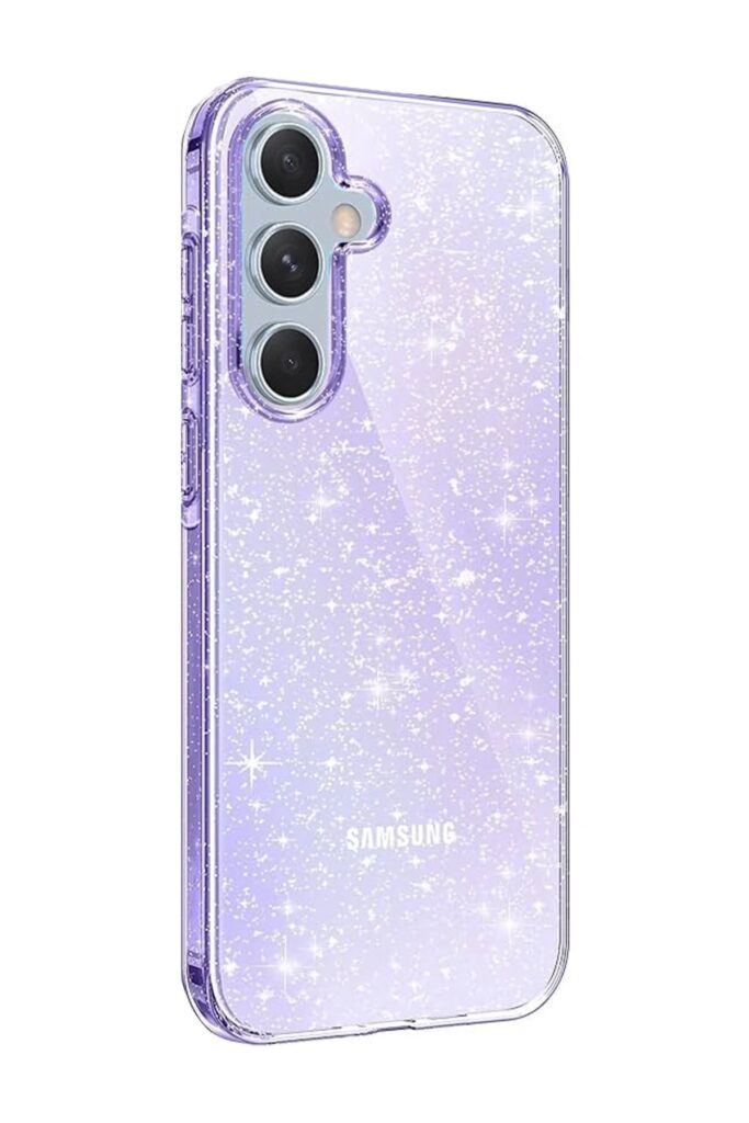 Mey İthalat®  Samsung Galaxy A25 5G Kılıf Glow Kapak - Mor