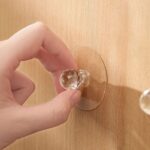 BUFFER® 2 Adet Kristal Kendiliğinden Güçlü Yapışkanlı Kulp Askısı Tutma Kolu - Görsel 2
