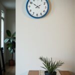 36 Cm Standart Mavi Duvar Saati
