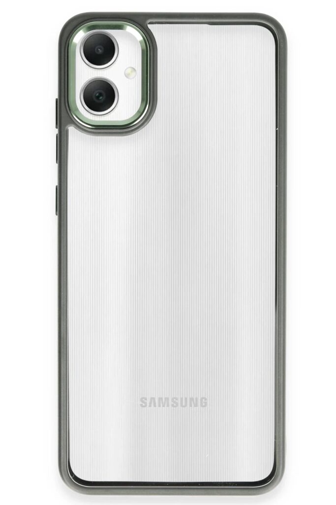 Mey İthalat®  Samsung Galaxy A05 Kılıf Power Silikon - Koyu Yeşil