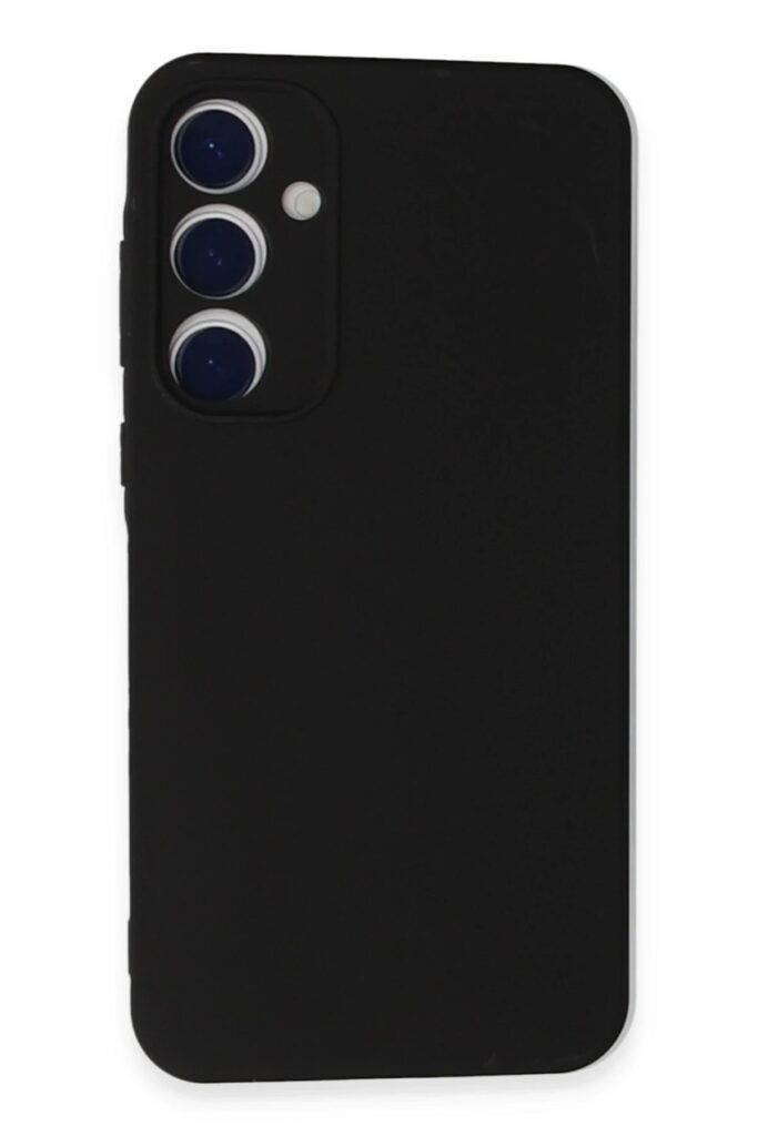 Mey İthalat®  Samsung Galaxy A55 5G Kılıf Nano içi Kadife Silikon - Siyah