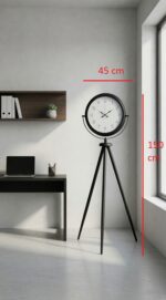 Pure Black Tripod Ayaklı Saat - Görsel 4