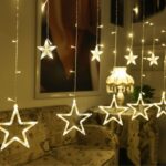 Kumandalı Yıldız Figürlü 12 Sarkıtlı 120 LED Uzaktan Kumandalı Dekor Işık – Masaüstü ve Ortam Aydınlatması - Görsel 5