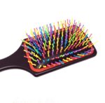 BUFFER® Saç Açıcı Pratik Renkli Uçlu Plastik Saç Fırçası Tarağı Ergonomik Tarak - Görsel 4