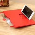 BUFFER® Taşınabilir Göz Yormayan 3D Cep Telefonu Mobil Tablet HD Ekran Video Büyütücü Büyüteci - Görsel 6