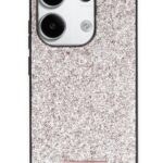 Mey İthalat®   Redmi Note 13 Pro 4G Bright Simli Kapak - Gold