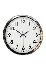 Krom Elegance 40 Cm Metal Standart Duvar Saati - Görsel 5