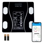 BUFFER® Dijital Baskül Yağ Ölçer Fonksiyonlu Akıllı Baskül Bluetooth Bağlantılı Tartı