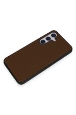 Mey İthalat®  Samsung Galaxy S24 Kılıf Taft Kapak - Kahverengi - Görsel 3