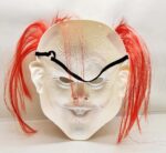 Mey İthalat® Kızıl Saçlı Joker Palyaço Maskesi - Görsel 3