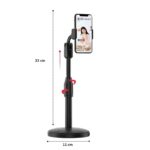 Buffer 360 Derece Döndürülebilir Masaüstü Teleskopik Telefon Standı Çok Fonksiyonlu Telefon Tutucu - Görsel 3