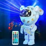 BUFFER® Stickerlı ,Kumandalı ASTRONOT Model Gece Lambası - Görsel 4