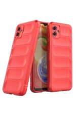 Mey İthalat®  Samsung Galaxy A05 Kılıf Optimum Silikon - Kırmızı - Görsel 3