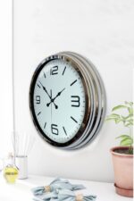 Prestij Krom Metal 40 Cm Duvar Saati - Görsel 3