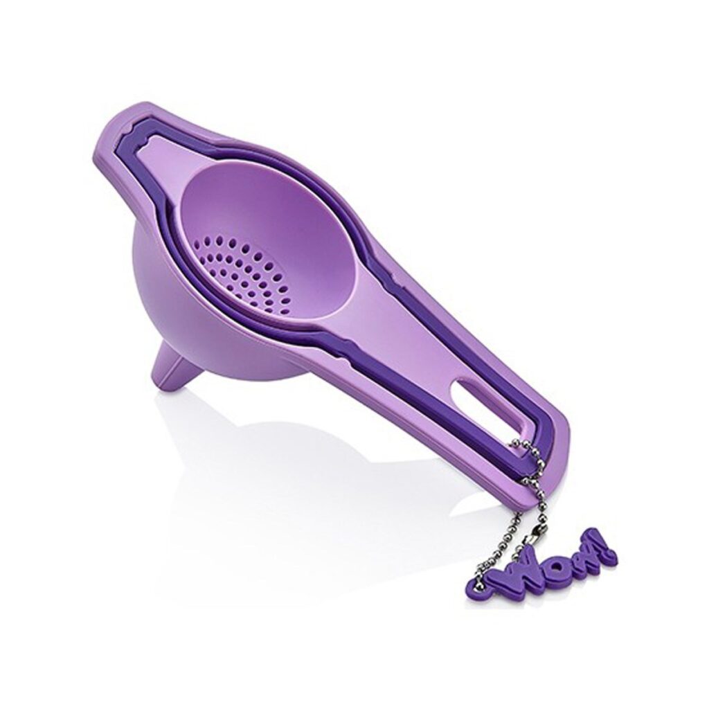 BUFFER® Pratik Yumurta Süzgeci Mini Süzgeç Huni Seti Hepsi Bir Arada