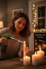 BUFFER® Outdoor Kamp, Piknik ve Tamir İşleri İçin Kamp Gazı Seti – Taşınabilir Pürmüz Alev Tabancası ve Yüksek Performanslı Gaz Kartuşu - Görsel 8
