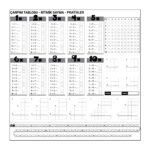 BUFFER® Çarpım Tablosu Ezberleme Manyetik Duvar Stickerı 105 x 100 cm