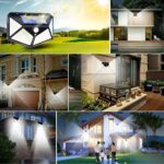 BUFFER® 100 Ledli 3 Farklı Aydınlatma Ayarlı Solar Güneş Enerjili Hareket Sensörlü Bahçe Duvar Lambası - Görsel 3