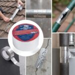BUFFER® Yüksek Sıcaklık Dayanan Su Geçirmez Çatı Boru Duvar Çatlak Onarıcı Yapışkan Bant Folyo 5 cm - Görsel 3
