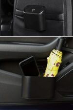 BUFFER® Araç İçi Takılarak Sabitlenebilen Mini Kapaklı Çöp Kovası - Görsel 8