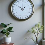40 Cm Eskitme Metal 24 Saat Göstergeli Özel Tasarım Duvar Saati