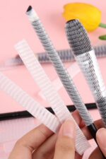 BUFFER® Makyaj Far Allık Kontür Eyeliner Fırça Malzemeleri Ürünleri Koruyucu File Kapak Örgü Kılıf S - Görsel 8