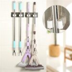 BUFFER® Pratik Organizer 4lü Yapışkanlı Fırça Paspas Mop Fırça Sabitleyici Ergonomik Alet Aparatı - Görsel 2