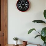 36 Cm Kırmızı Asil Duvar Saati
