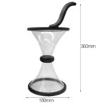BUFFER® Eğlenceli Huni Şeklinde İlginç Şeffaf Para Biriktirme Kumbarası - Görsel 8