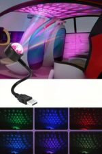 BUFFER® USB Sese Duyarlı 8 Farklı Mod Işıklı LED Atmosfer Işığı – Ambiyans Aydınlatması - Görsel 6