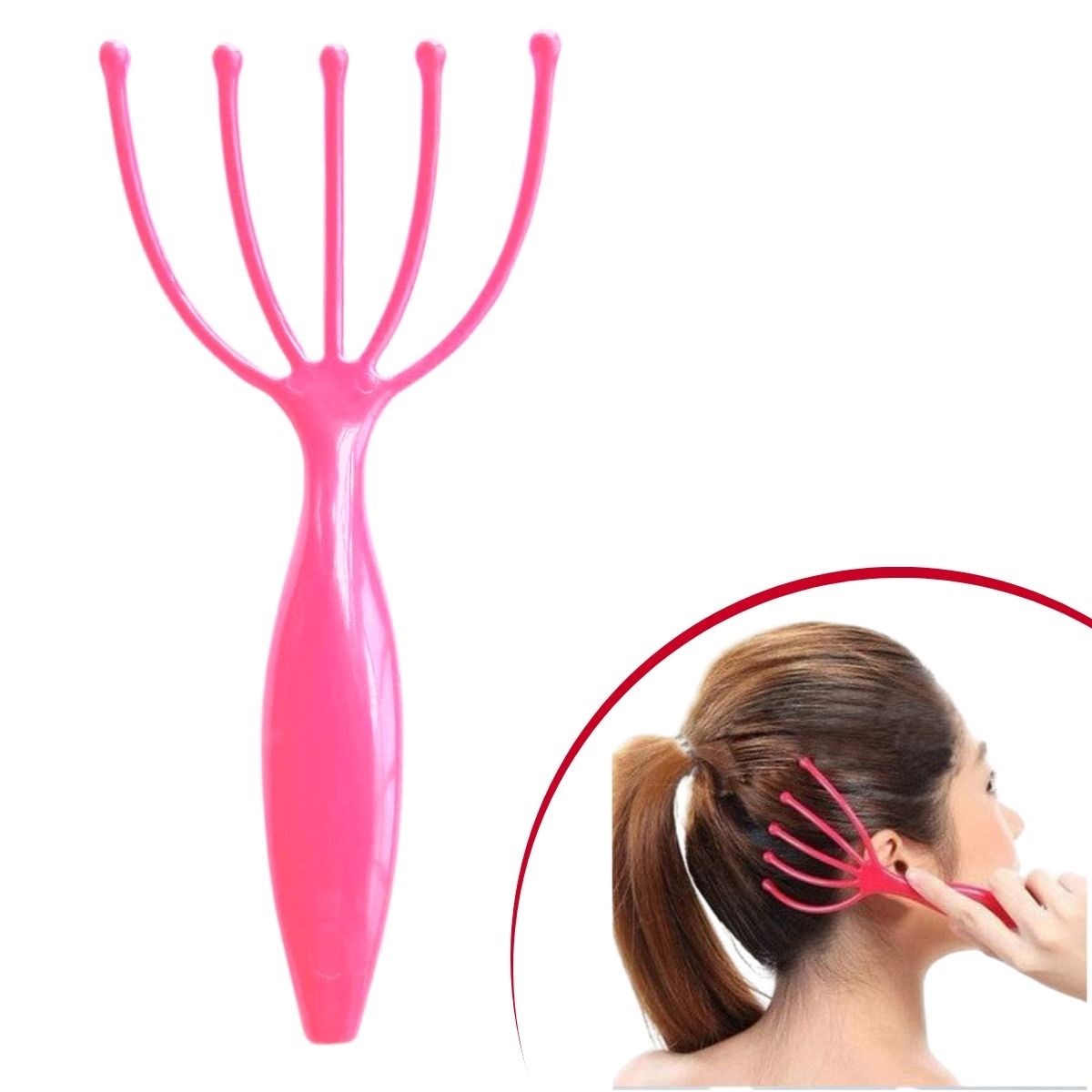 BUFFER® Çok Fonksiyonlu 5 Uçlu Bilyeli Baş Boyun Bacak Kol Masaj Alet Rahatlatıcı Kafa Masaj Aparatı BUFFER® Çok Fonksiyonlu 5 Uçlu Bilyeli Baş Boyun Bacak Kol Masaj Alet Rahatlatıcı Kafa Masaj Aparatı