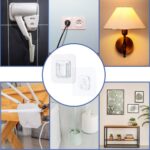 BUFFER® Eşya Sabitleme Askısı 10 Çift Şeffaf Çift Taraflı Yapışkanlı Geçmeli Klips - Görsel 4