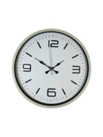 36 Cm Krem Modern Dekoratif Duvar Saati - Görsel 4