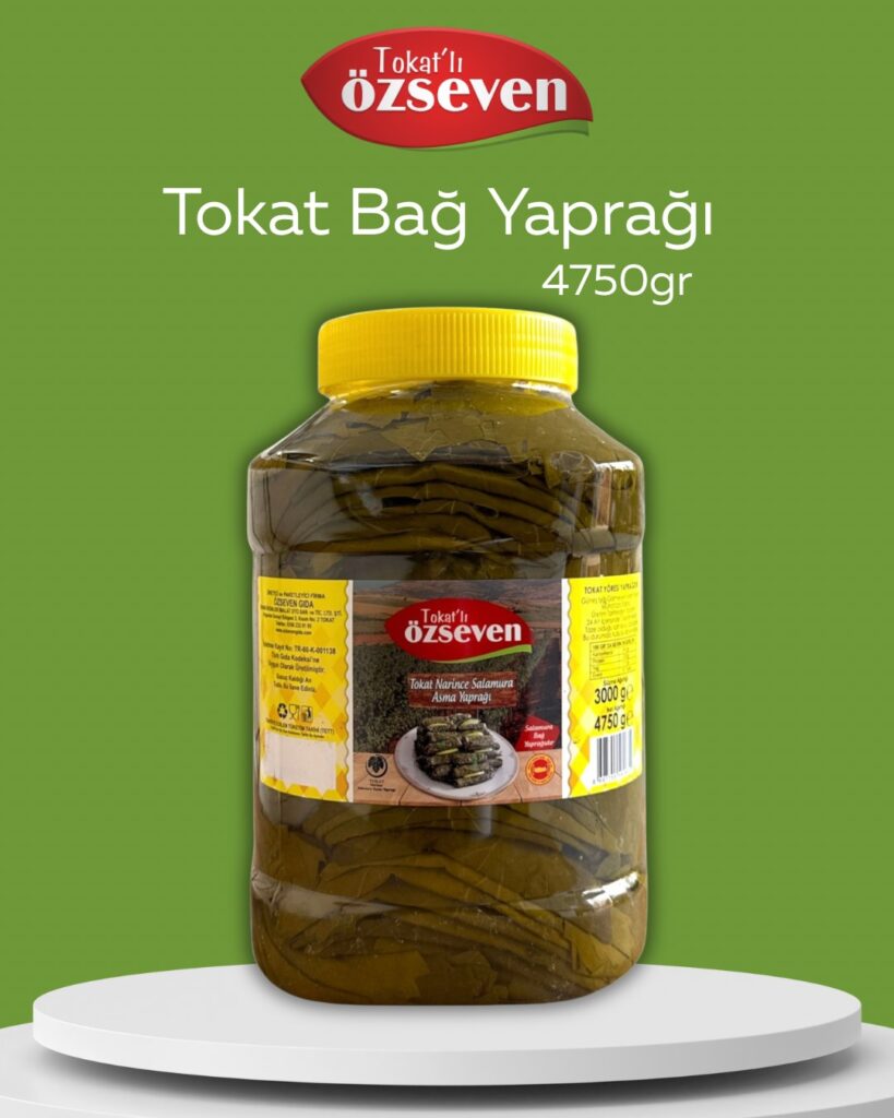 Tokat'lı Özseven Bağ Yaprağı 4750gr